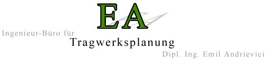 Ingenieur-B&uuml;ro f&uuml;r Tragwerksplanung  E. Andrievici